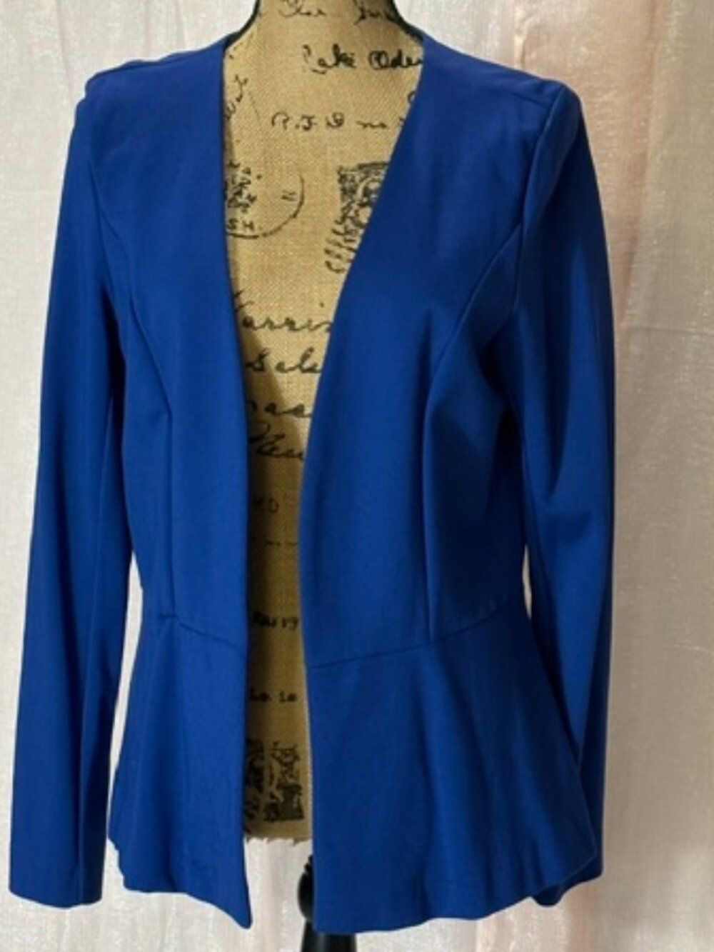 Women’s Open Front Royal Blue Blazer